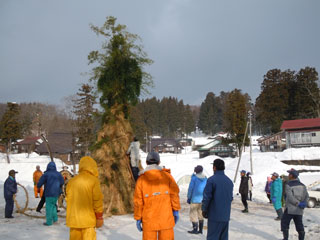 ドンドの塔がほぼ完成