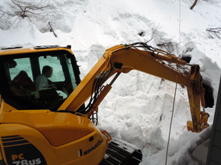 重機除雪